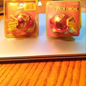 Cheese NFL color chrome collectible for helmet